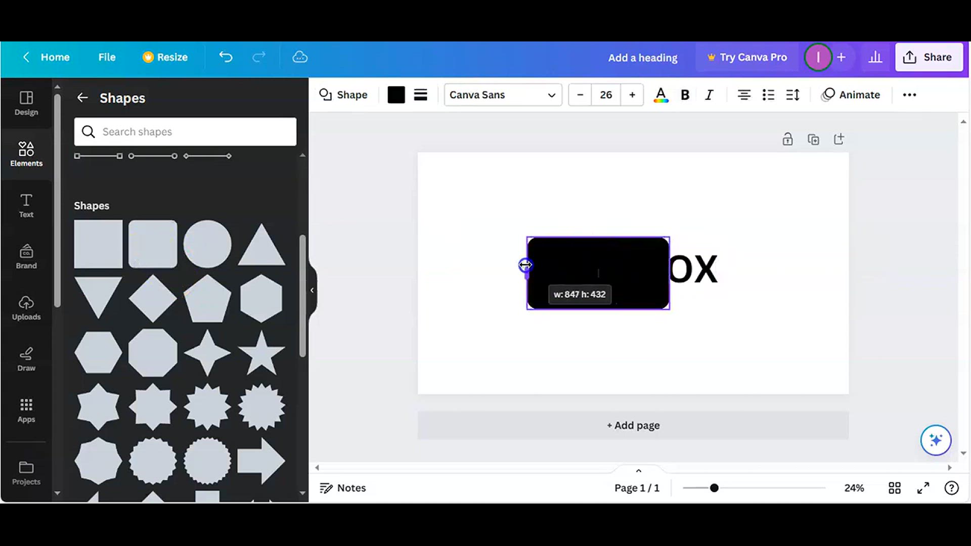'Video thumbnail for Canva Text Box Background Color l canva tutorial'