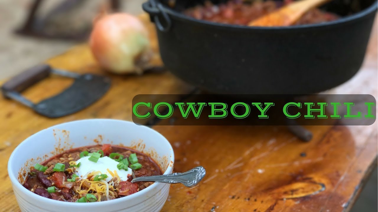 Video thumbnail for Cowboy Chili Recipe