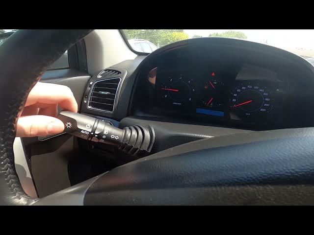 Video thumbnail for How to Enable or Disable Position Lights in Chevrolet Captiva II ( 2011 - now )