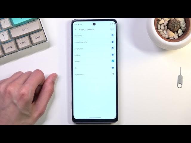 Video thumbnail for How to Copy Contacts on Motorola Moto G200 – Transfer Contacts
