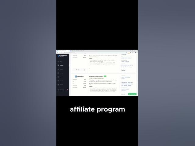 Video thumbnail for 🎯 How to Easily Join and Manage Travel Affiliate Programs on TravelPayouts! 📊✈️