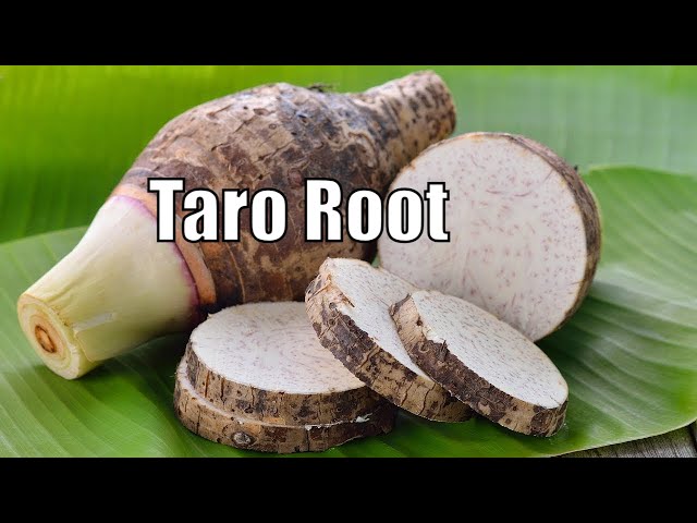 'Video thumbnail for Discover Taro Root: Video Recipe'