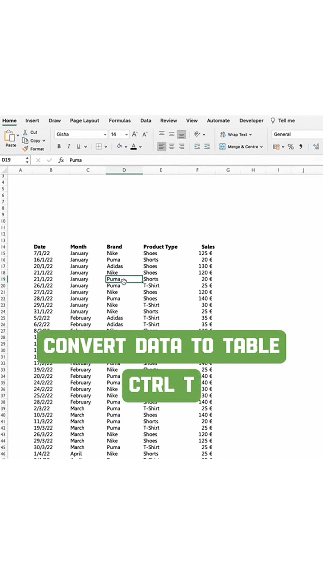 'Video thumbnail for How to Filter your #Excel table with style #Exceltips #exceltricks #exceldashboard #learnexcel #exceltutorial'