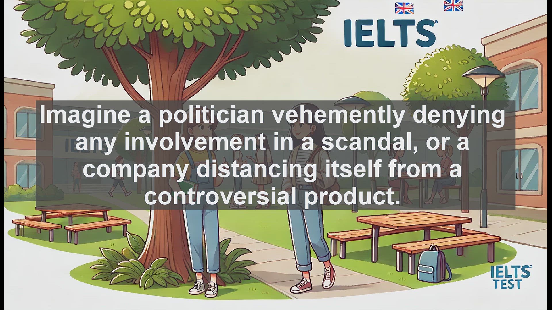 'Video thumbnail for 5000 Must Know IELTS 8.0 Vocabulary - Understanding 'Disavowal': A Key Word for IELTS Success'