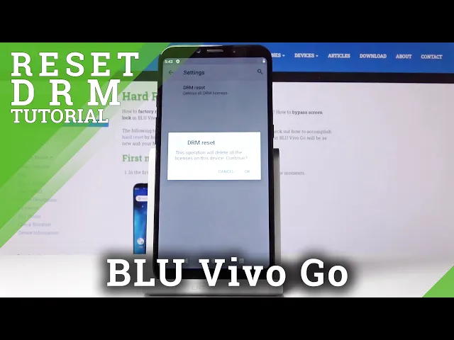 Video thumbnail for How to Reset DRM in BLU Vivo Go - Digital Rights Management