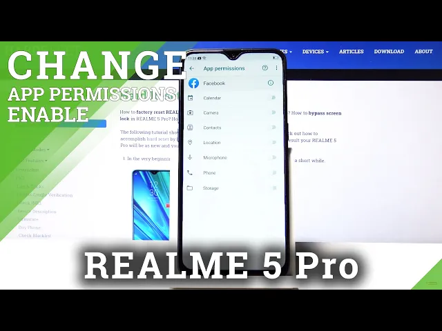 Video thumbnail for How to Change App Permissions in Realme 5 Pro - Set Up Applications