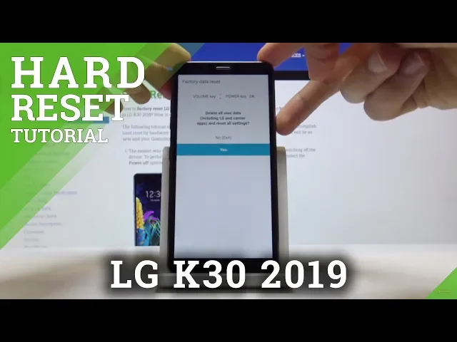 Video thumbnail for How to Bypass Screen Lock in LG K30 2019 - Remove Data / LG Hard Reset