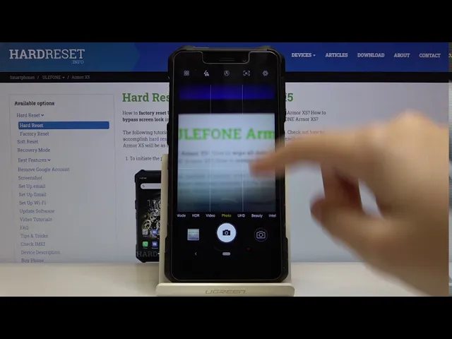 Video thumbnail for How to Enable Camera Gridlines on ULEFONE Armor X5?