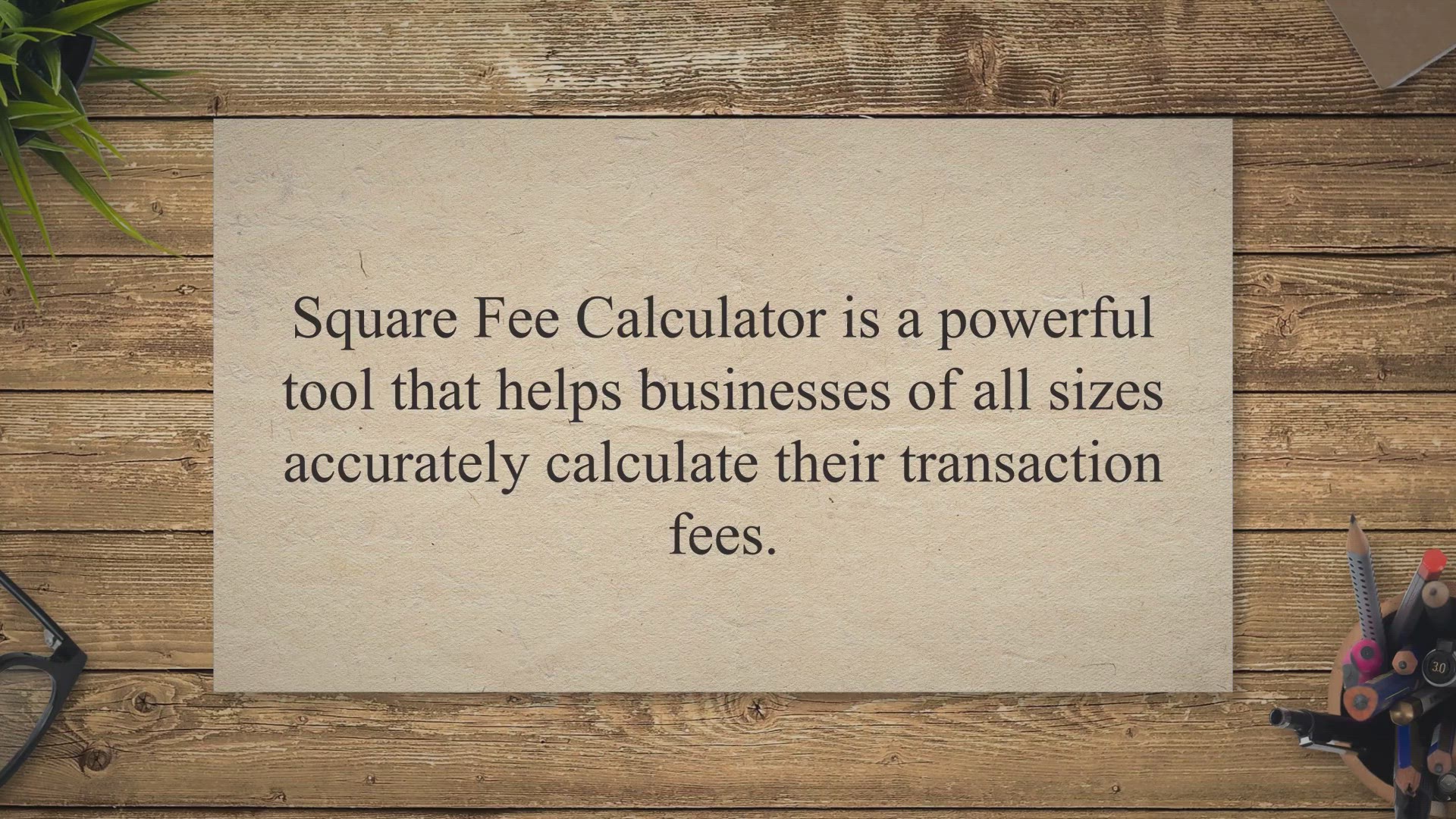 Video thumbnail for Unlock the Benefits of a Square Fee Calculator: Learn How to Use it Now!