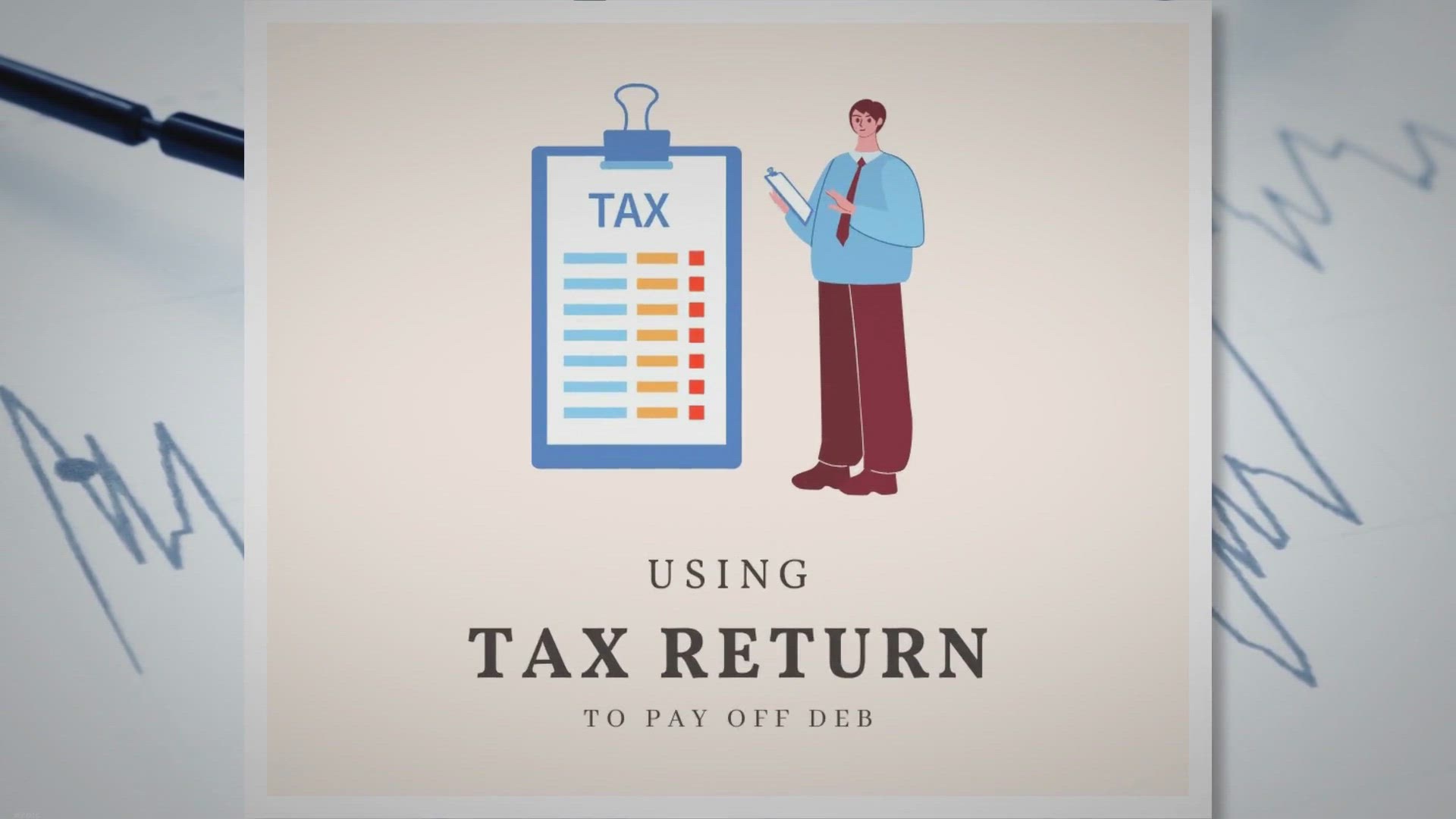 Video thumbnail for Using Tax Return to Pay Off Debt |