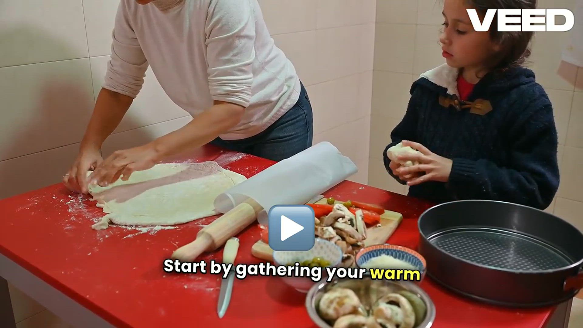 'Video thumbnail for How to Make Homemade Pizza from Scratch'