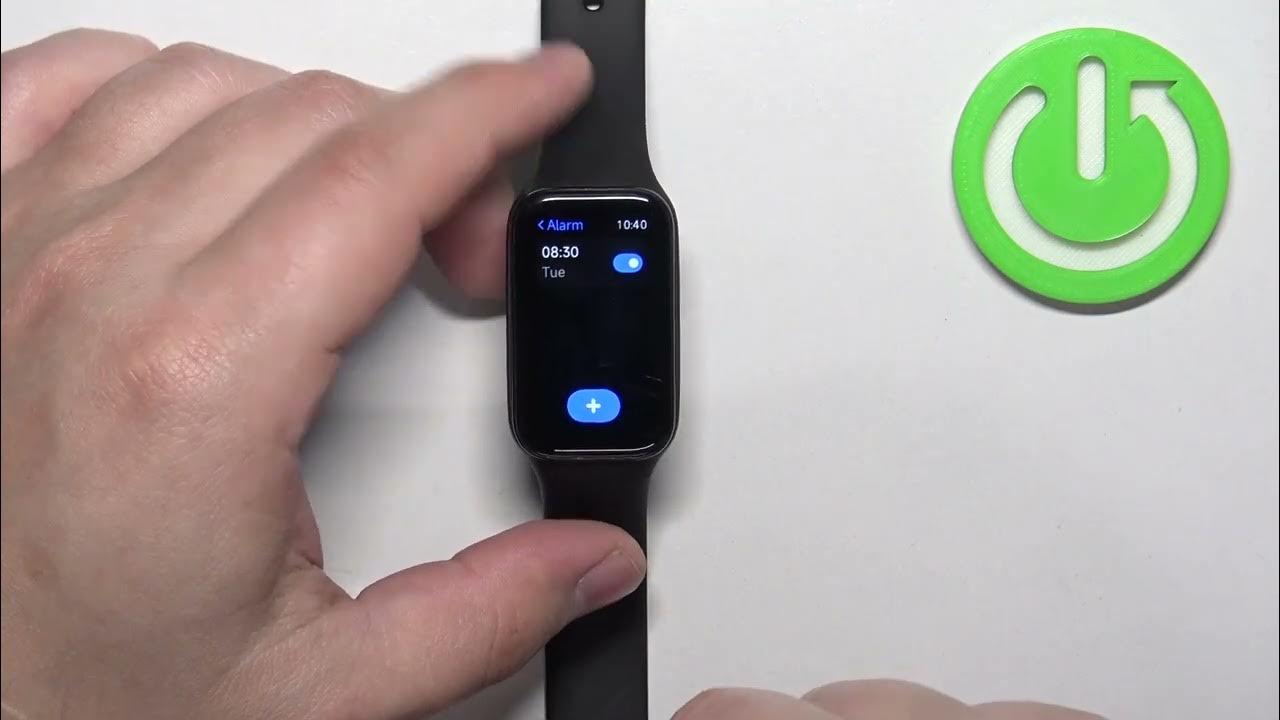 Video thumbnail for How to Set Alarm Clock on XIAOMI Redmi Smart Band 2