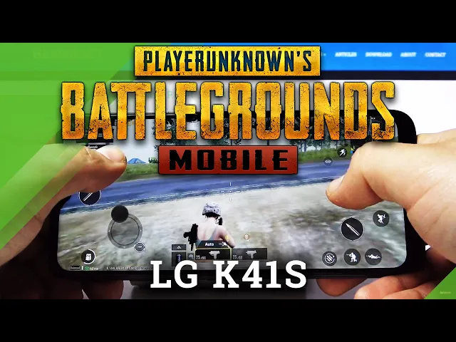 Video thumbnail for PUBG on LG K41s –Test Game Performance