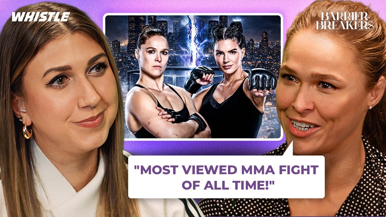 Video thumbnail for Ronda Rousey Vs. Gina Carano Could Change MMA Forever