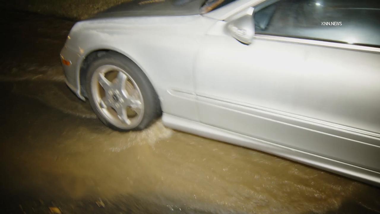 Video thumbnail for US, Los Angeles: Westwood Water Main Break.
