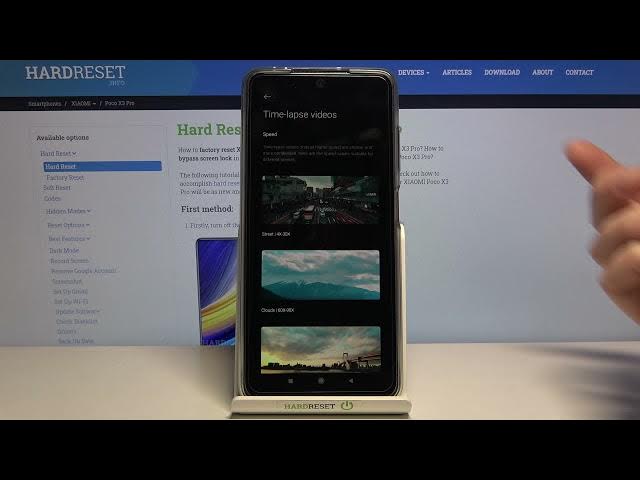 Video thumbnail for How to Change Speed of Timelapse Video in Xiaomi Poco X3 Pro?