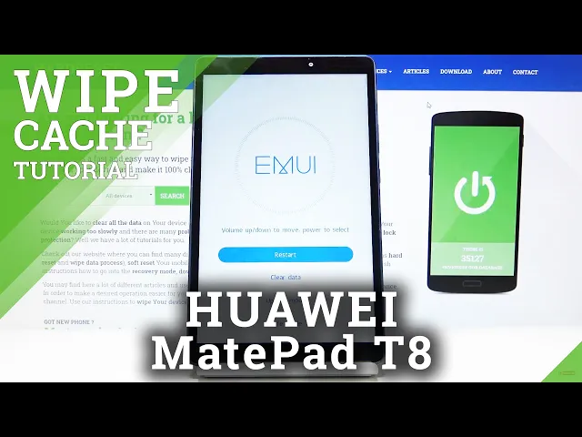 Video thumbnail for How to Wipe Cache HUAWEI MatePad T8 – Remove Cache
