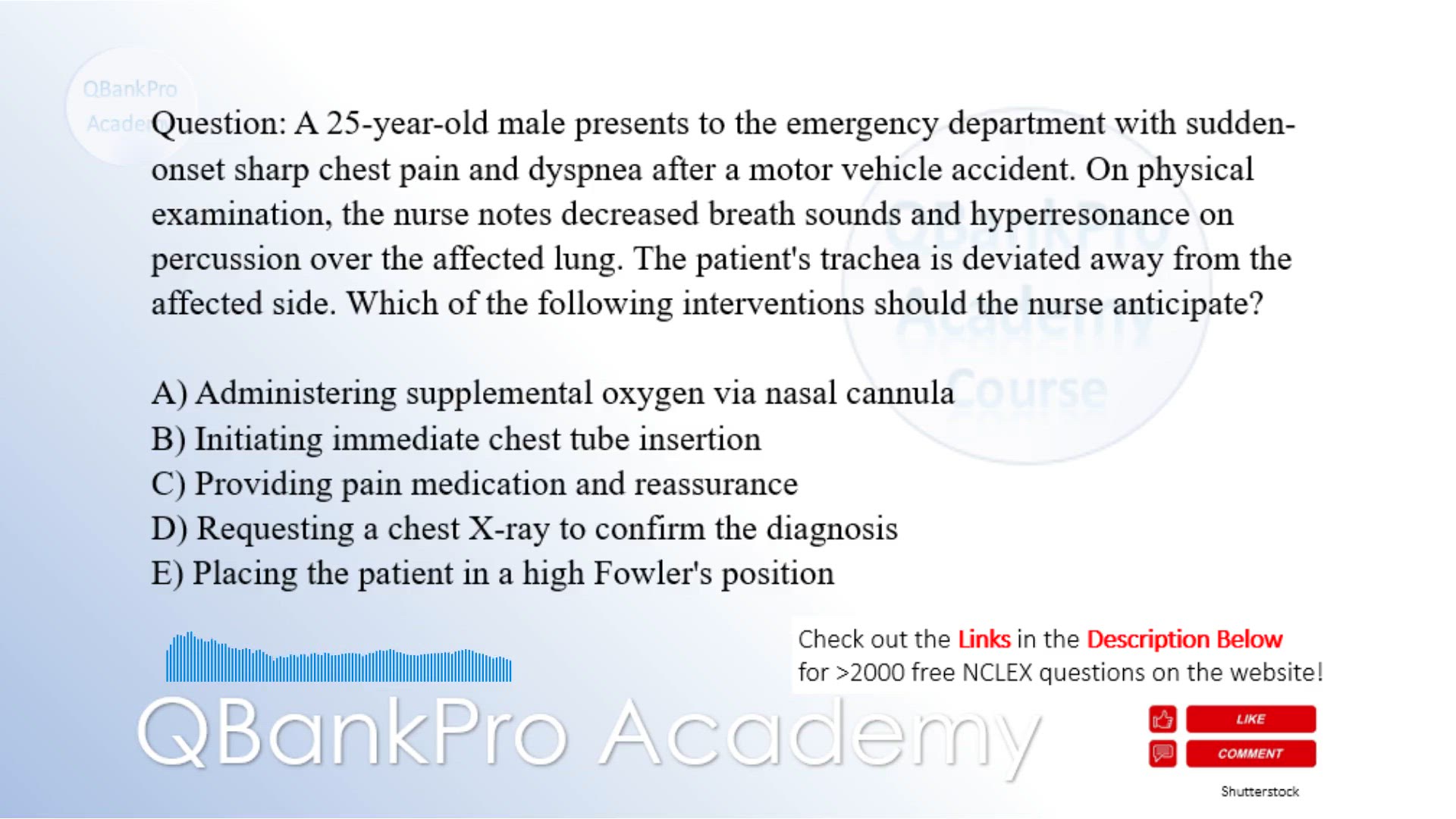 'Video thumbnail for NCLEX Lung Questions'