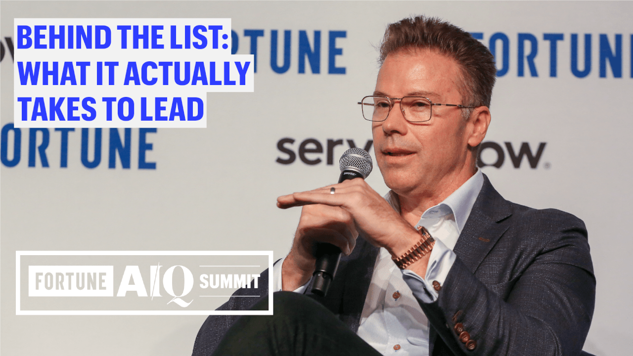Video thumbnail for Behind the List: What It Actually Takes to Lead