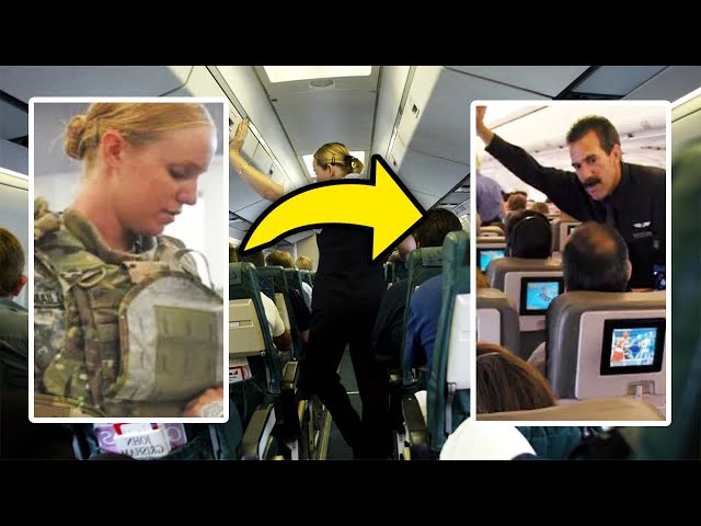 Video thumbnail for Man Explains Why He Refused To Give A Woman Soldier Her Seat On A Plane