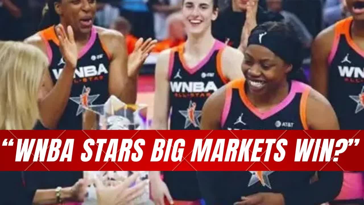 Video thumbnail for money mike’s syndicated podcast: wnba market strategy: big cities vs small markets, caitlin clark effect, & salary cap