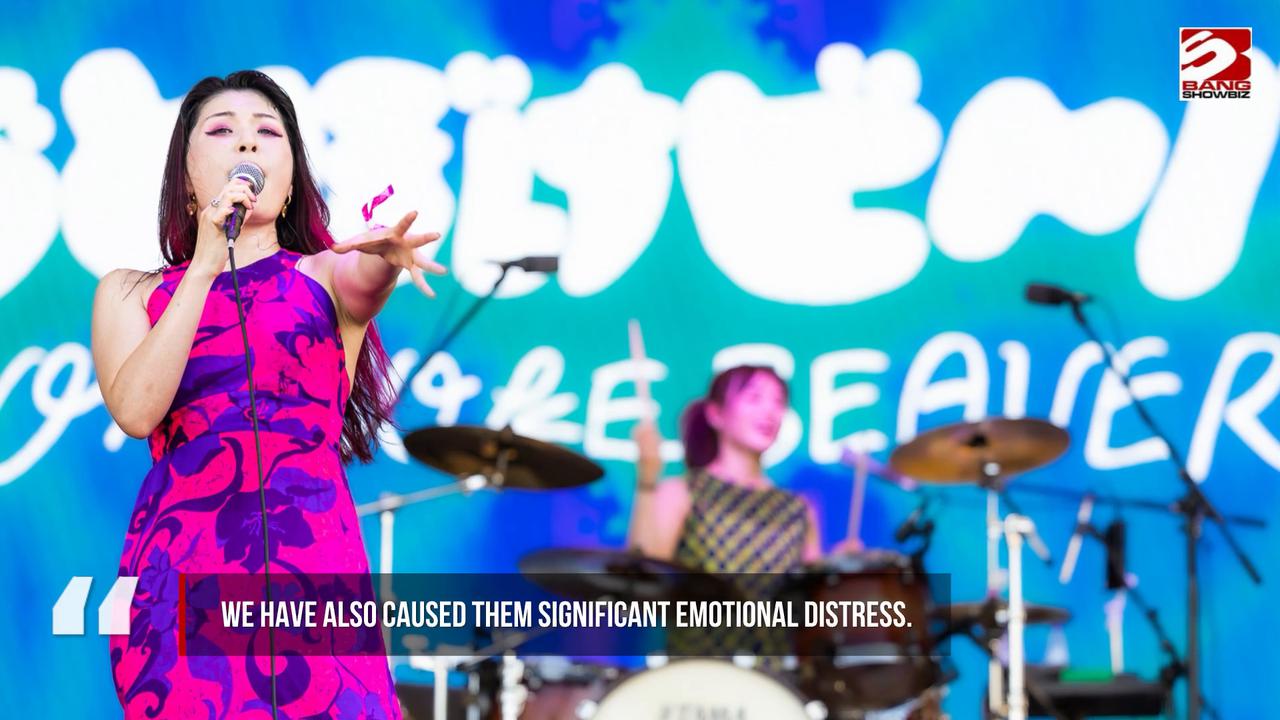 Video thumbnail for Japanese band Otoboke Beaver apologise after leaving fan needing stitches
