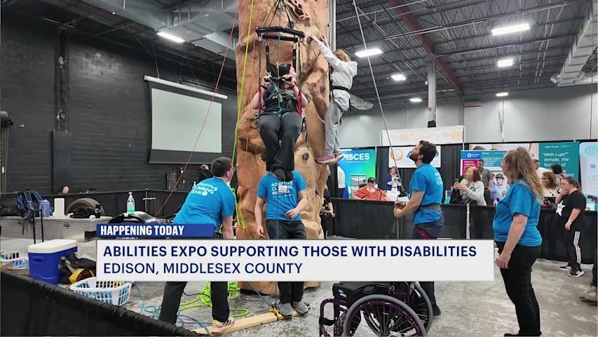 Video thumbnail for Abilities Expo in Edison brings resources, technology and advocacy to the disability community