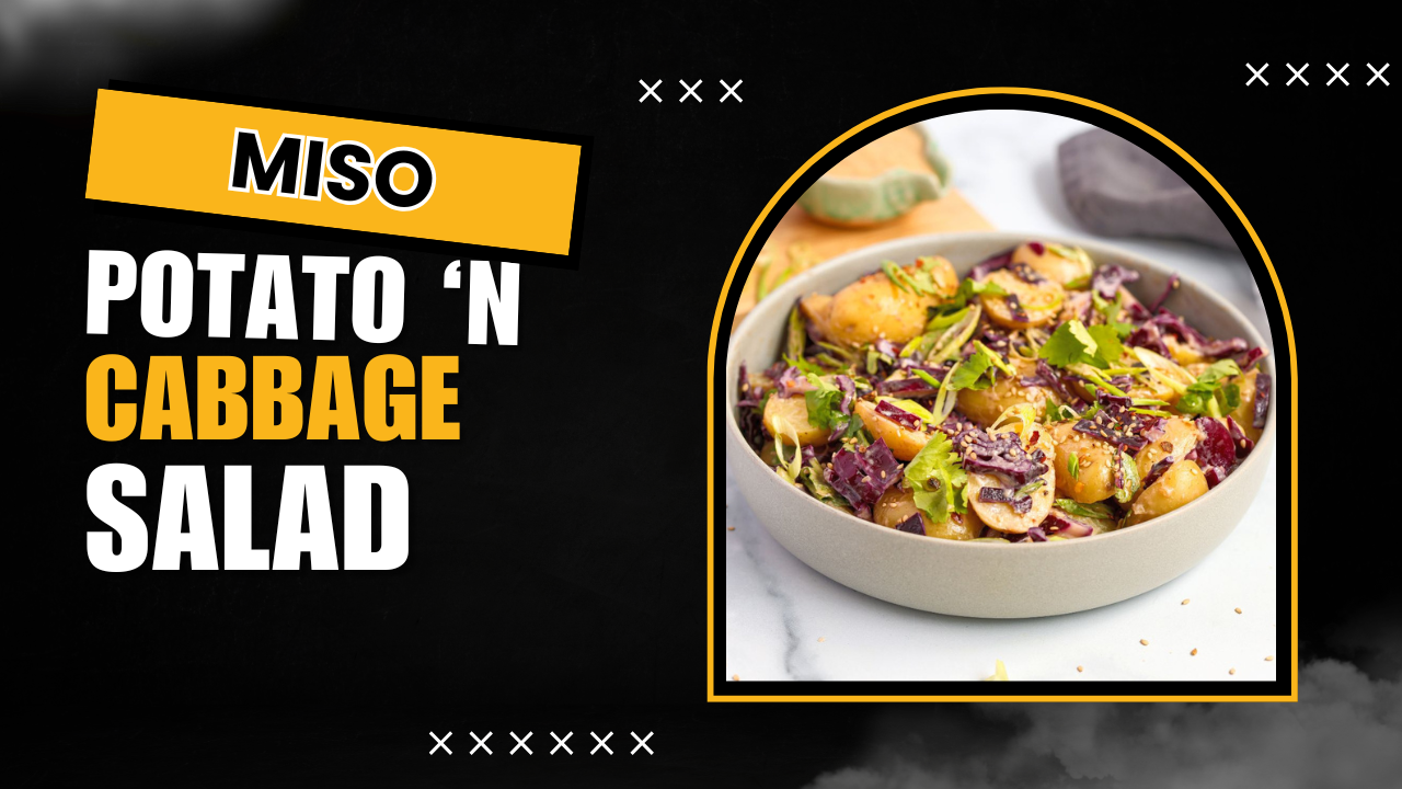 'Video thumbnail for Miso Potato & Cabbage Salad 🥗✨'