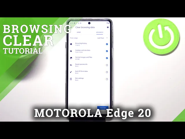 Video thumbnail for How to Clear Browser Data on MOTOROLA Edge 20 – Erase Browsing History