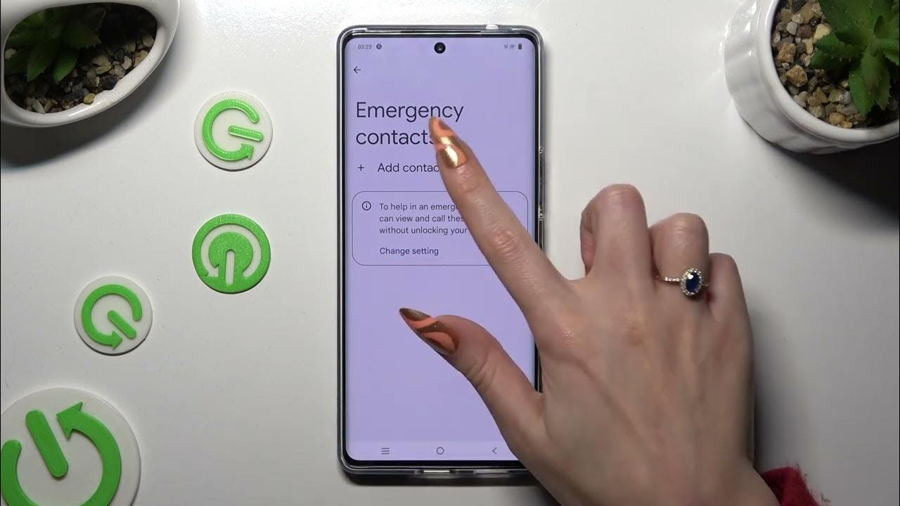 Video thumbnail for How to Add Emergency Numbers on VIVO V29?