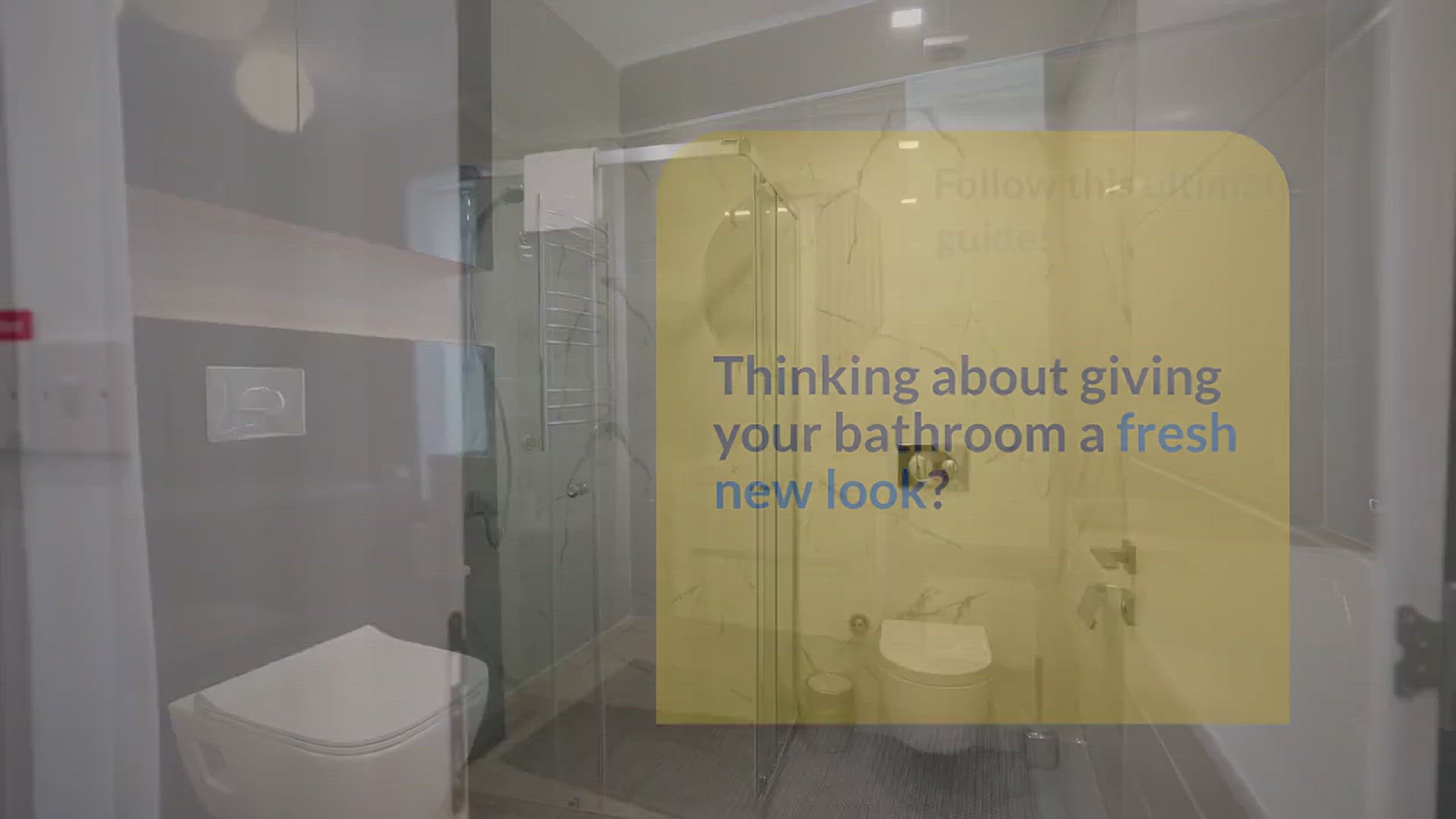 'Video thumbnail for How to Redo Your Bathroom'