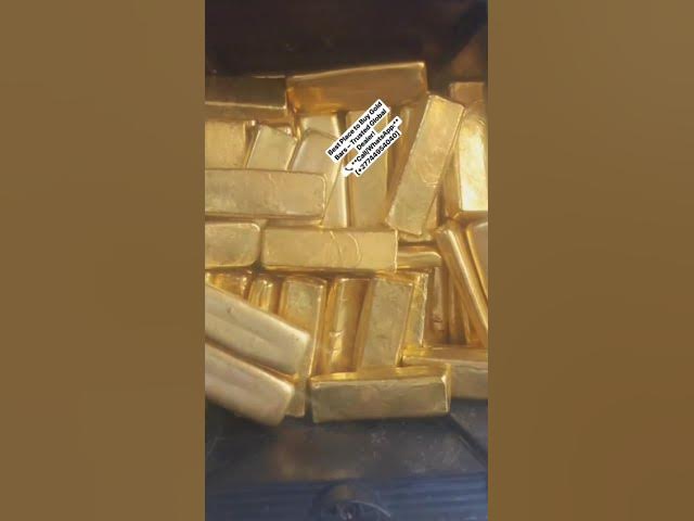 Video thumbnail for Certified 24K, 22K & 18K Gold Bars. Worldwide Professional  African Gold Supply for Global Markets