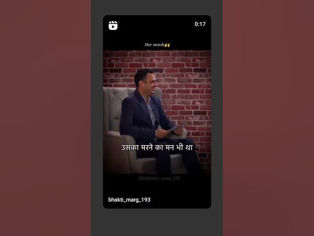 Video thumbnail for Her words♥️.  #reality  #indiansociaty