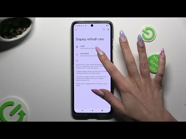 Video thumbnail for How to Change Display Refresh Rate on MOTOROLA Razr 40