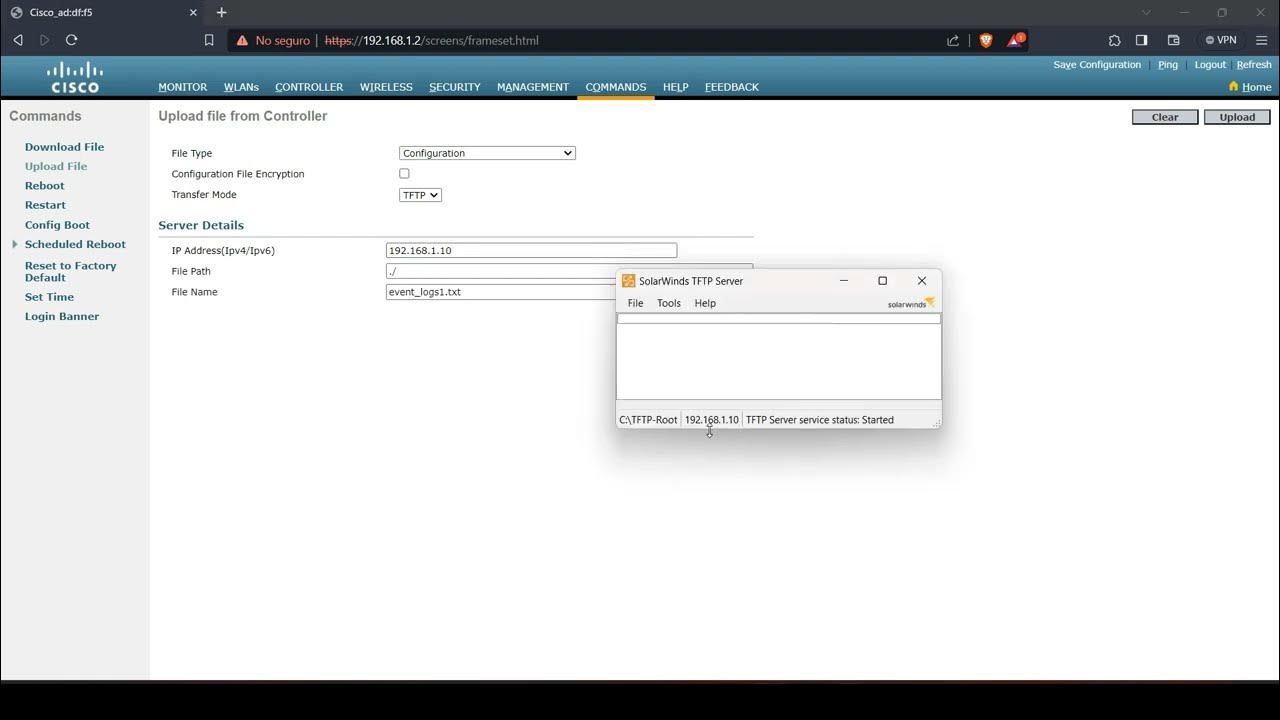 Video thumbnail for Respaldo de configuración de WLC Cisco - Dotbugs.com
