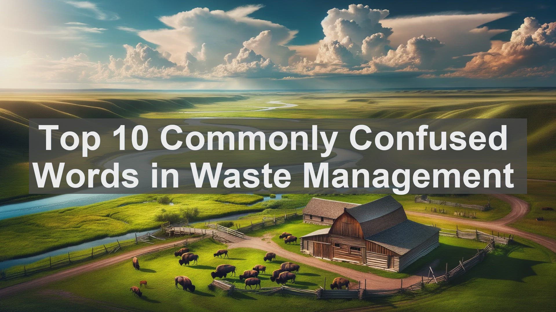 'Video thumbnail for Top 10 Commonly Confused Words in Waste Management'