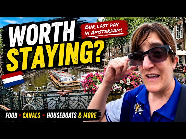 Video thumbnail for Our Last Day in Amsterdam 🇳🇱 | Food, Canals & Flying Home