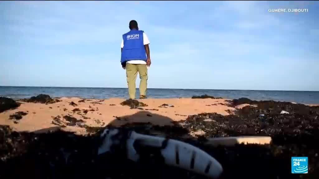 Video thumbnail for At least 139 migrants die in boat wreck between Djibouti and Yemen