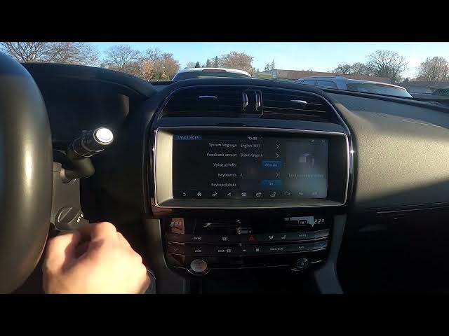 Video thumbnail for How to Find and Manage Keyboard Settings in Jaguar F-Pace ( 2015 - now )