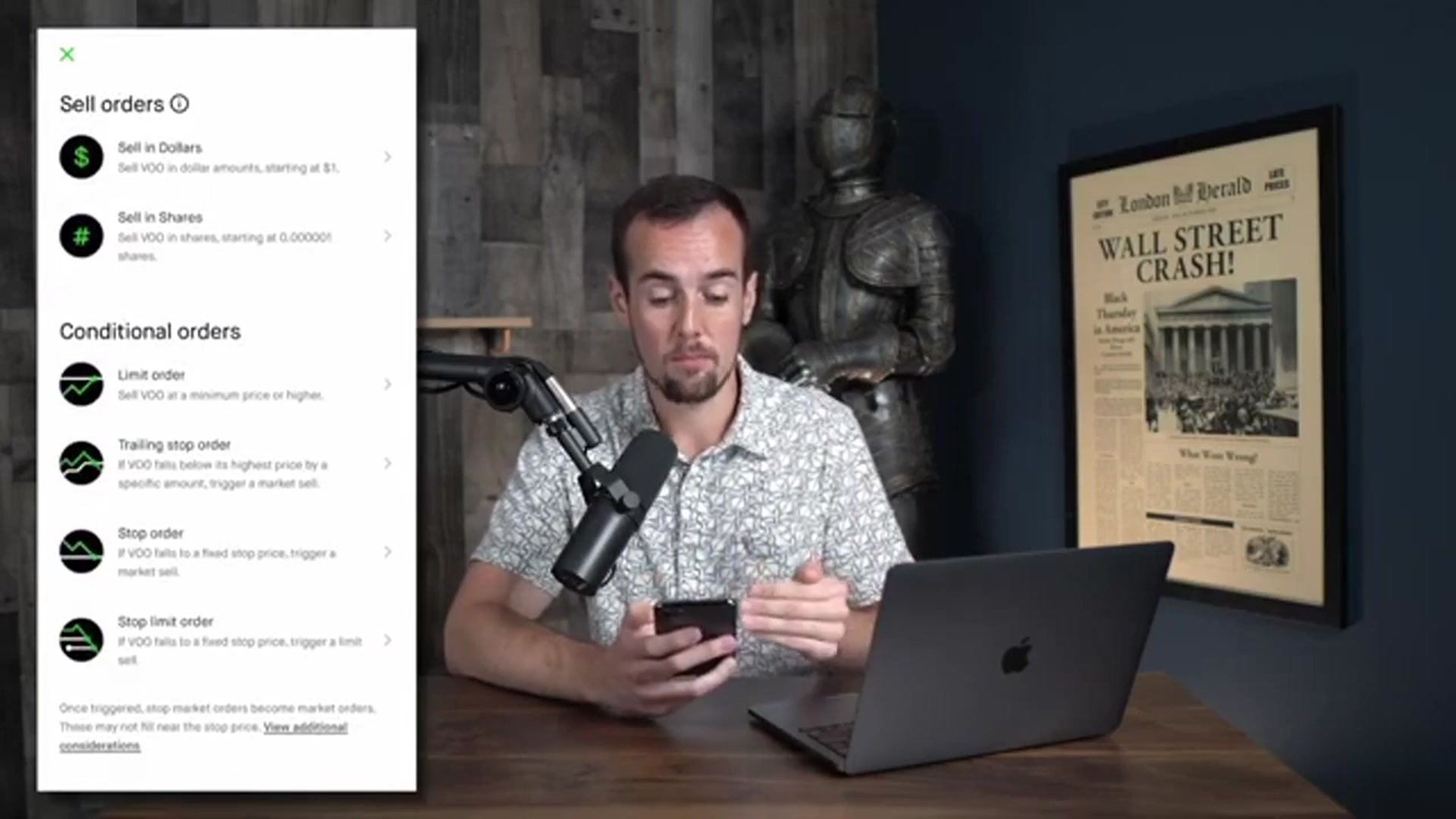'Video thumbnail for ryan scribner espanol: cómo vender acciones fraccionarias de voo en robinhood (2024)'