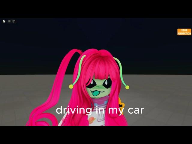 Video thumbnail for me running over a static [voice reveal jumpscare]