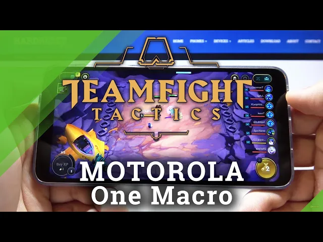 Video thumbnail for TFT Mobile Gameplay on MOTOROLA One Macro – Gaming Quality Checkup