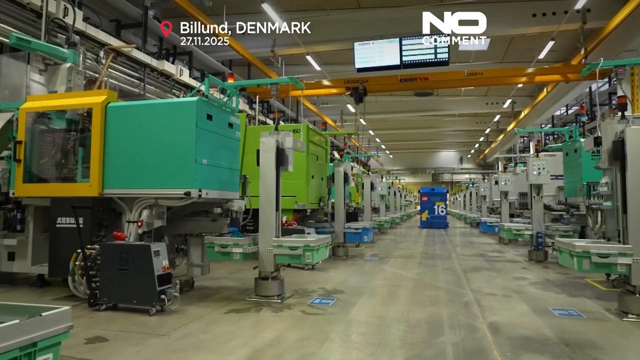 Video thumbnail for Inside Lego's festive operation: how the iconic bricks meet holiday demand