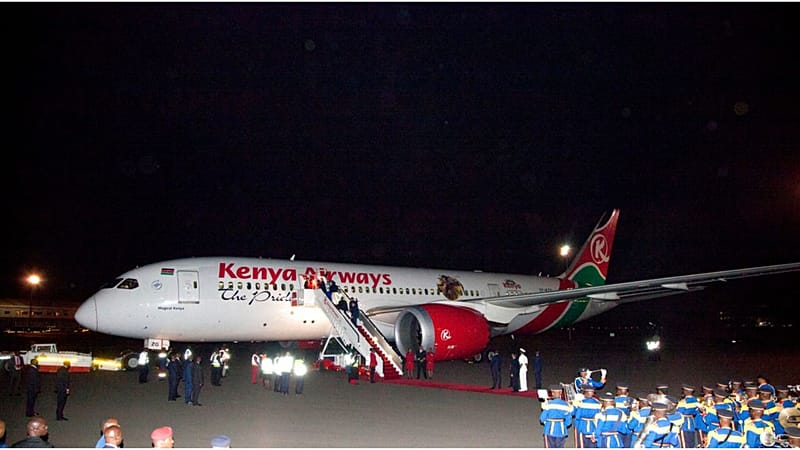 Video thumbnail for Kenya Airways sees surge in demand as Middle East conflict disrupts global travel