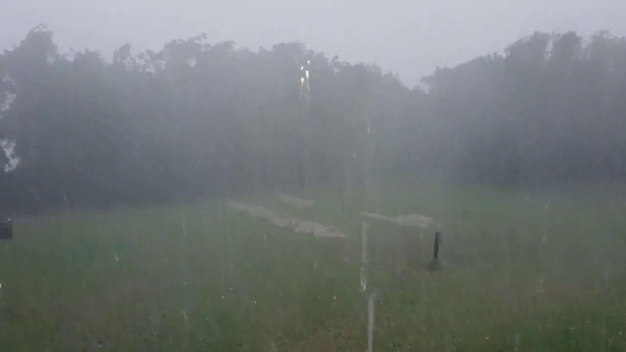 Video thumbnail for US: Severe Thunderstorm Watch Issued as Cold Front Sweeps Central Texas.