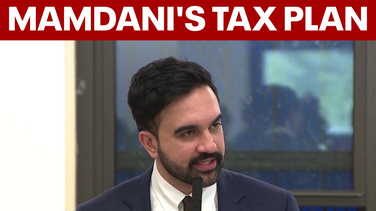 Video thumbnail for Mamdani's tax plan: 'I want all New Yorkers to succeed, that includes Ken Griffin'