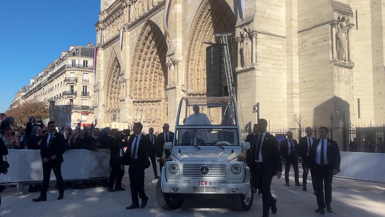 Video thumbnail for France: Pope Leo XIV in France.