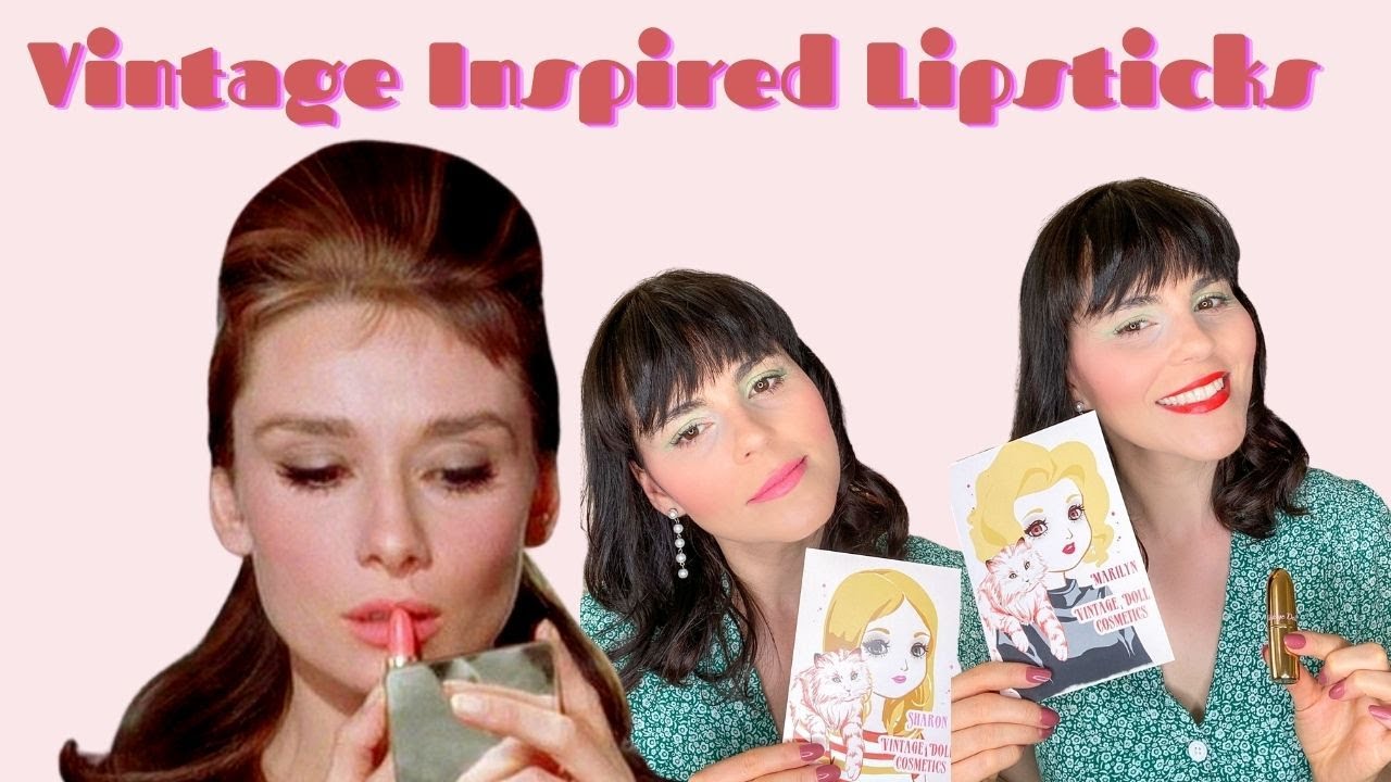Video thumbnail for Vintage Inspired Lipstick Shades you can still buy today/ Vintage Doll Cosmetics