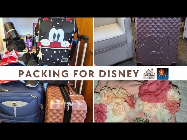 Video thumbnail for 9 Day Disney Pack With Me: Packing for Disney, Pregnant With A Toddler