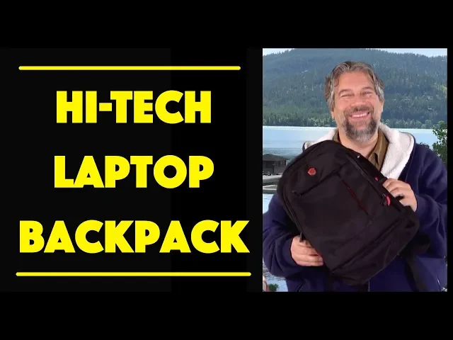 Video thumbnail for Maleen Laptop Backpack w/ Built-in USB Charging - Reviewed